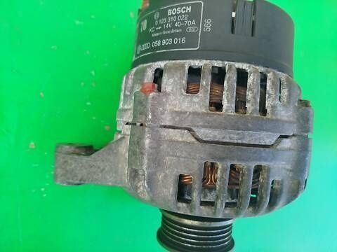 Генератор Audi A4 B5 1994-2000 1.6 1.8 Бензин 0123310022 058903016 (Ауді А4 В5) ID50423635 (058903016) фото