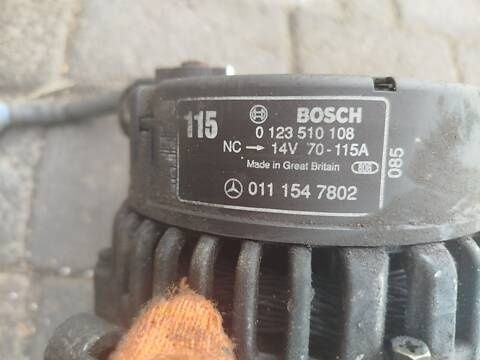 Генератор Mercedes C-class W203 2003-2007 3.0 CDI 0123510108 0111547802 (Мерседес) ID213630918 (0123510108) фото