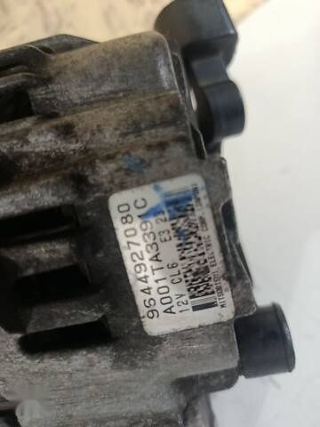 Генератор Citroen C8 2002-2014 2.0 2.2 9644927080 A001TA3391C (Сітроен С8) ID228575479 (9638275580) фото