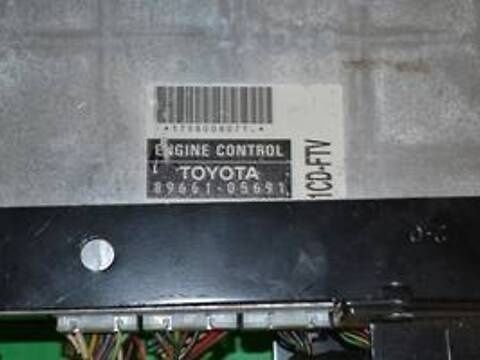 Блок управления двигателем (ЭБУ) Toyota Avensis T25 2.2 D4D 2.0 8966105691 (Тойота Авенсис Т25) ID54481273 (8966105691) фото